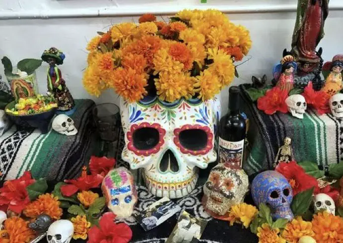 idee deco halloween mexique Day of the Dead