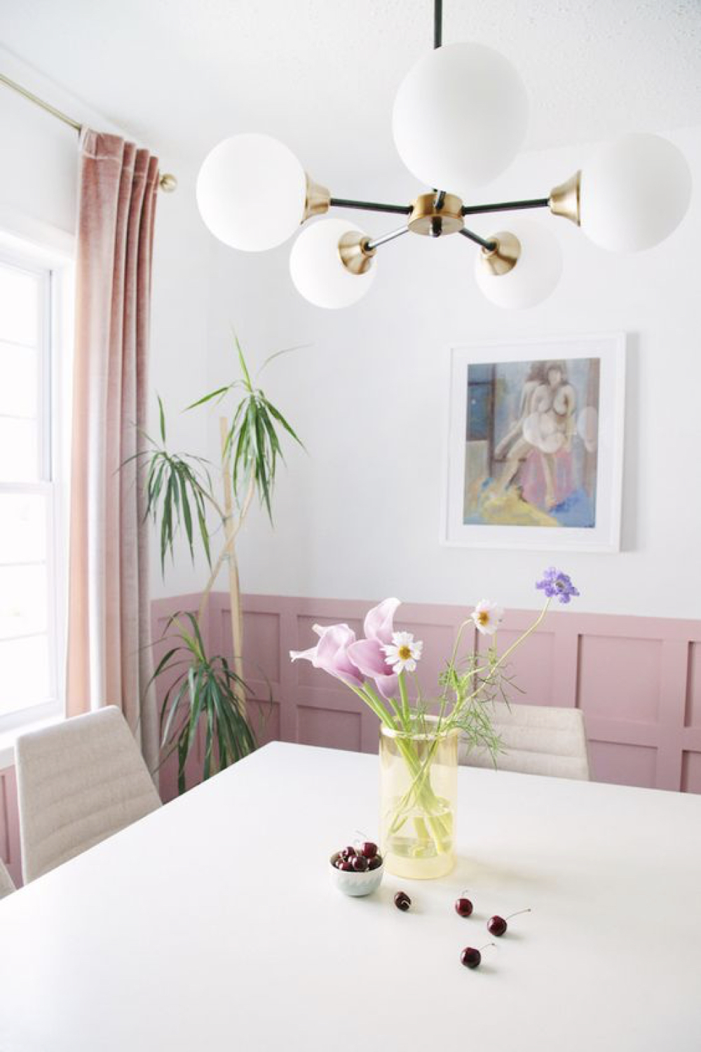 [Couleur] Du rose dans la salle à manger | Cocon | décoration & slow living