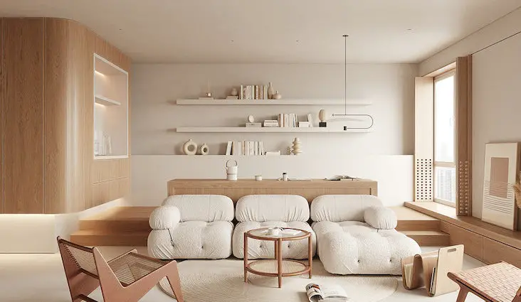 Un Appartement Moderne Avec Un Intérieur élégant Et Minimaliste