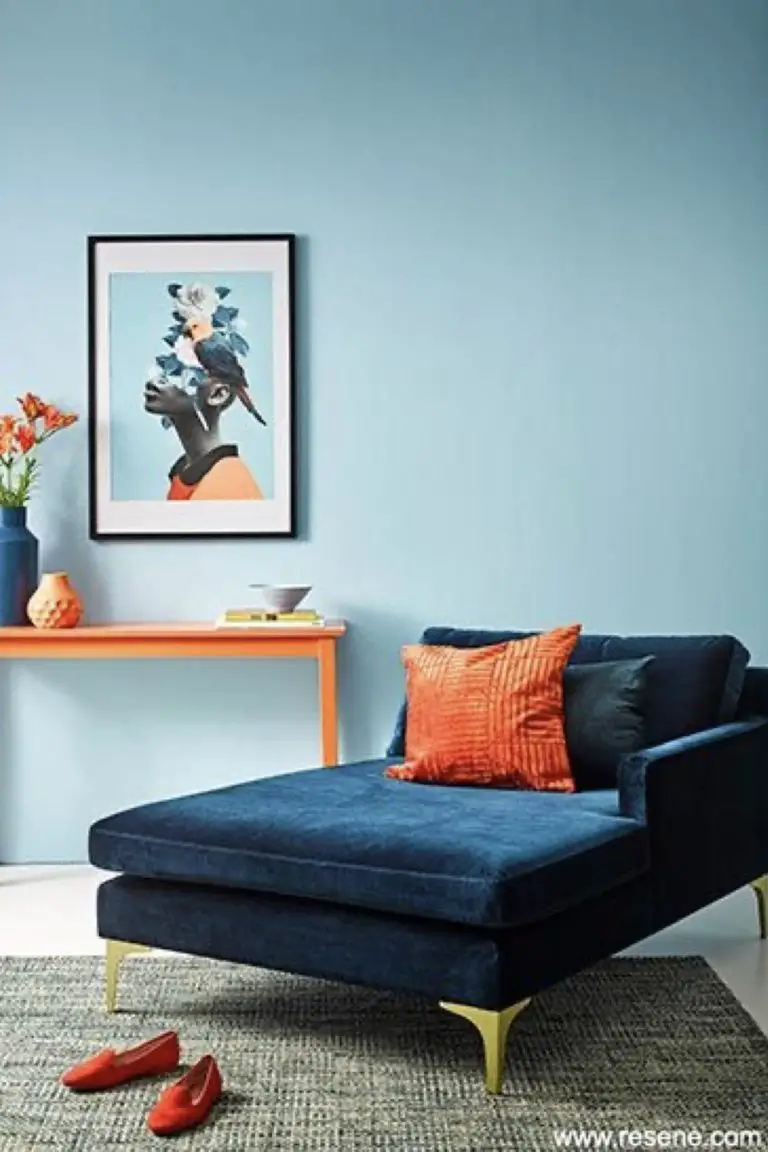 Couleur 14 idées pour associer du orange et du bleu chez vous Cocon décoration & slow living