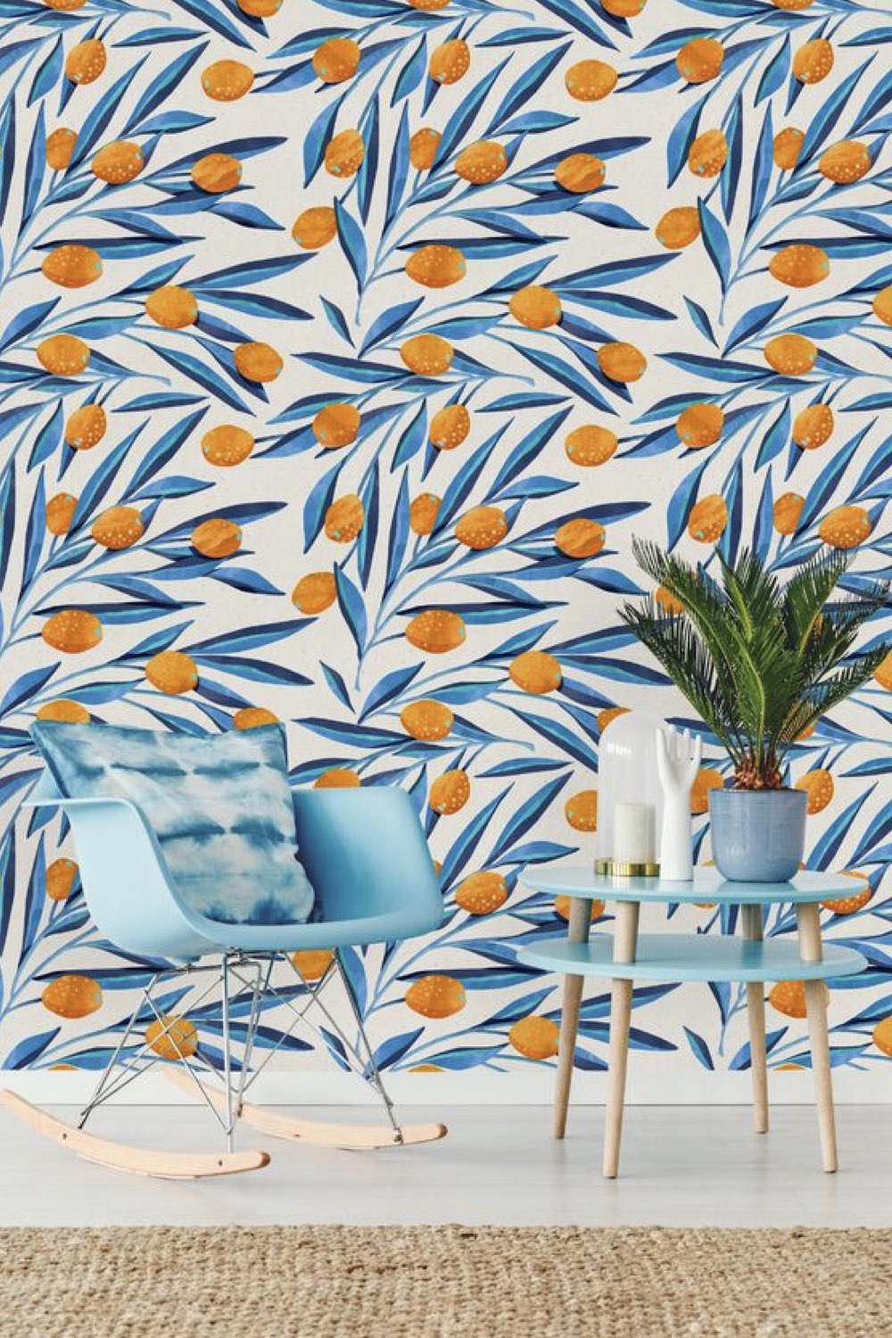 Couleur 14 idées pour associer du orange et du bleu chez vous Cocon décoration & slow living