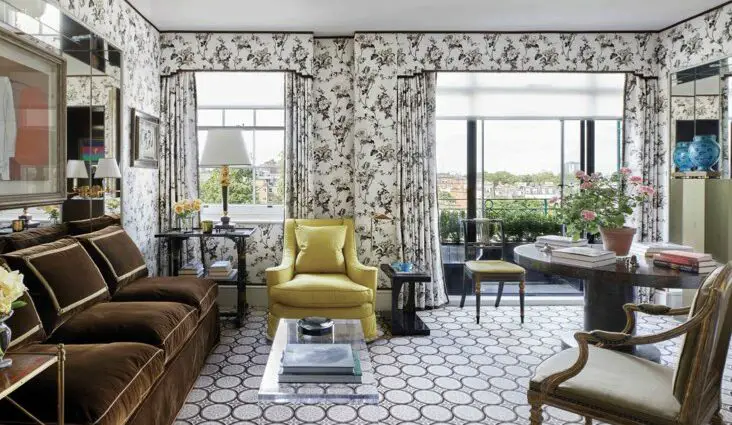 appartement decor eclectique anglais source d'inspiration designer mélange style