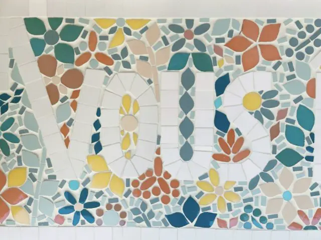 Atelier Eliden mosaïque moderne détail motifs moderne couleur décoration maison 