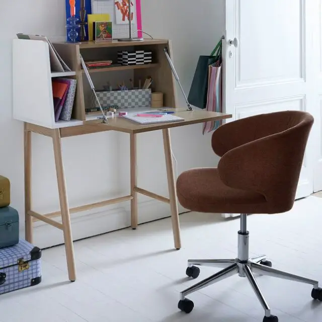 Fauteuil de bureau à roulettes