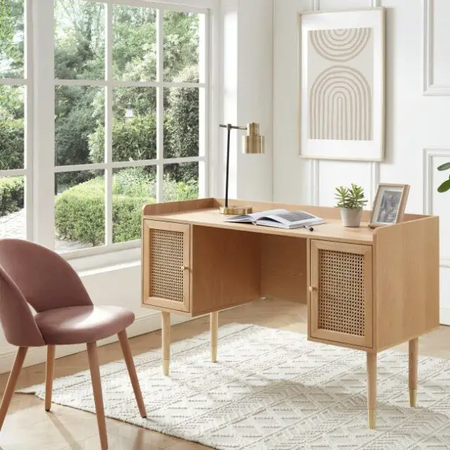 mobilier deco bureau qualite drawer meuble de travail bois moderne chic 