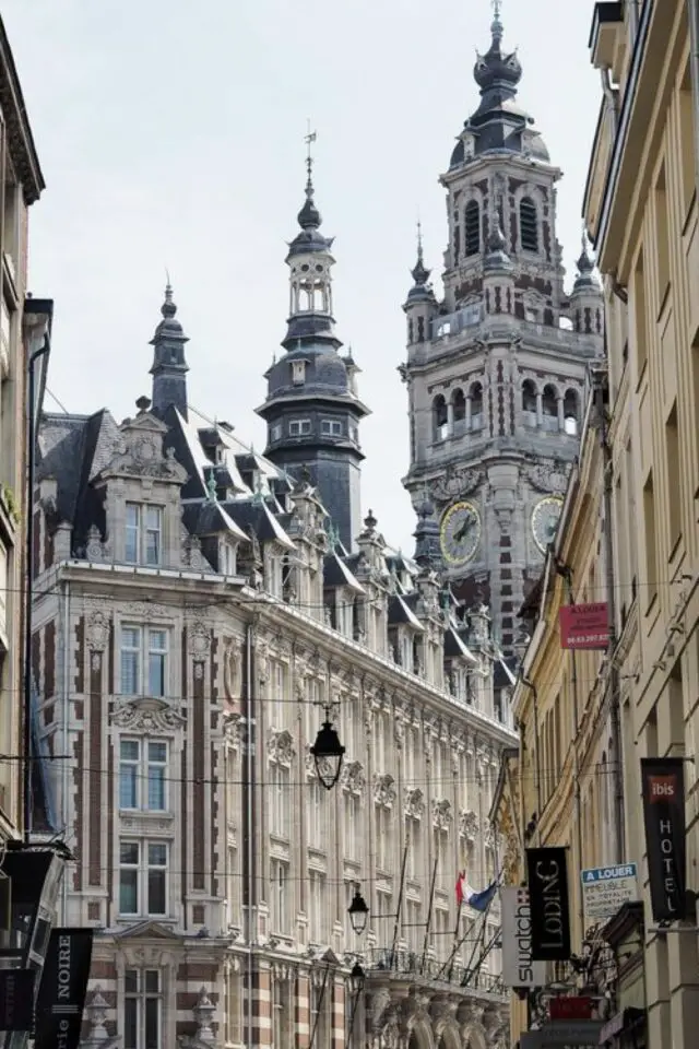 visite architecture histoire lille rue piètonne Vieux Lille promenade patrimoine vacances week-end