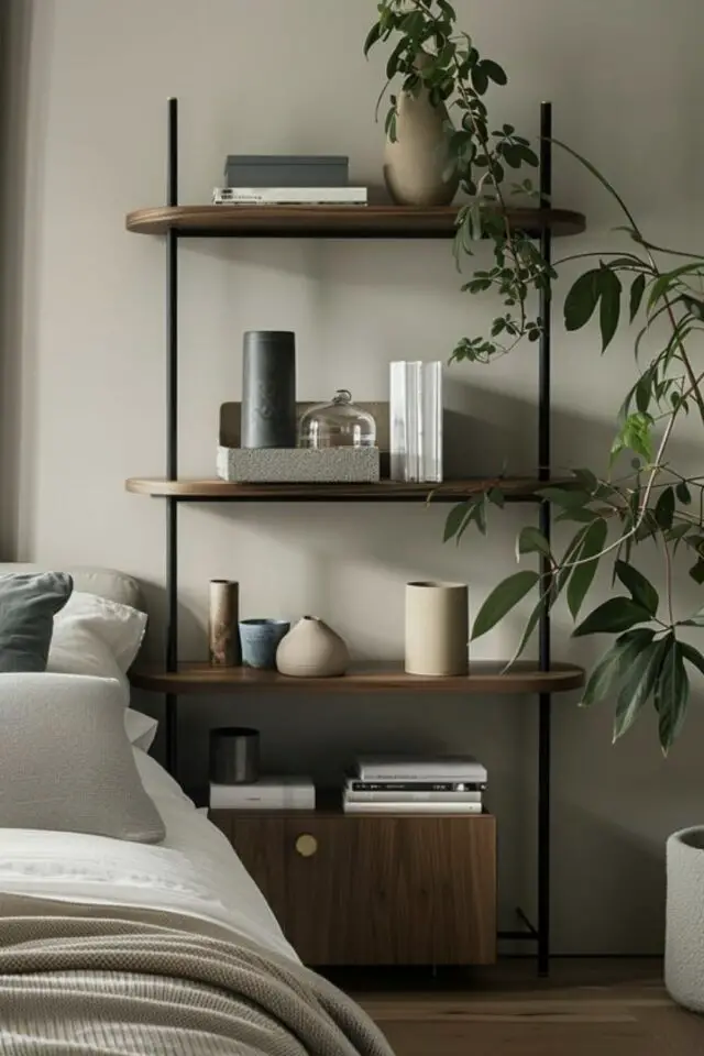 solution aesthetic organisation maison étagère salon meuble élégant minimaliste 