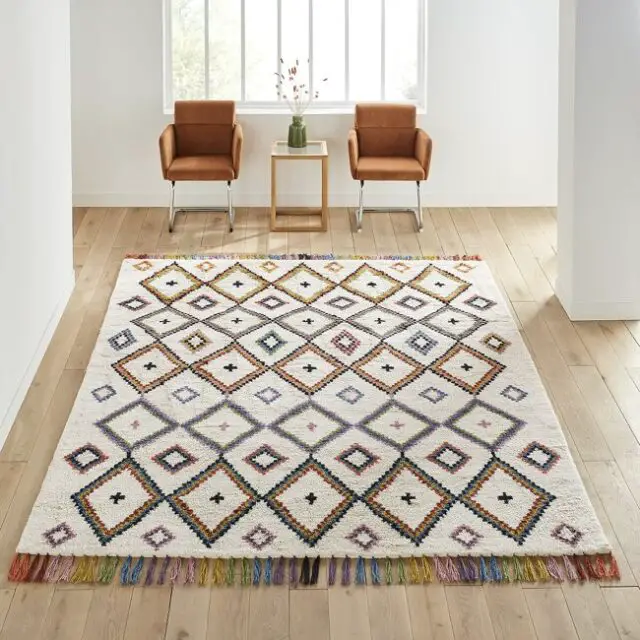 Tapis style berbère XL laine