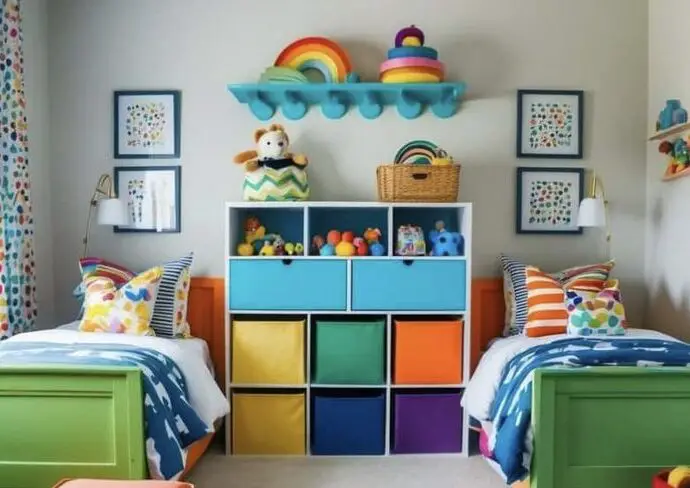 chambre d'enfant astuce déco pas chère idée petit budget