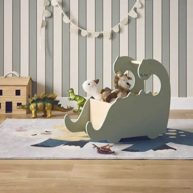 Coffre à jouets, pour enfant dinosaure