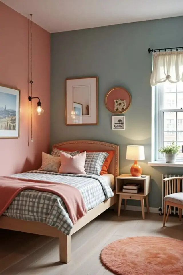 déco petit budget chambre enfant parure de lit motif couleur idée facile sans bricolage 