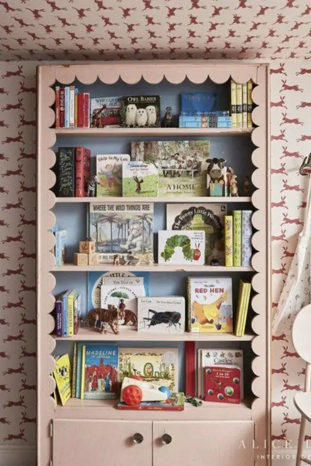 déco petit budget chambre enfant bibliothèque rangement livre coin lecture 